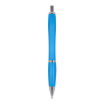 Personalisierter antibakterieller ABS-Stift blaue Tinte Farben farbe hellblau vierte Ansicht