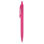 Günstiger Kuli im klassischen Design in Unifarbe für Resindruck farbe rosa dritte Ansicht
