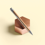 Druckbleistift aus Aluminium mit 0,7 mm Mine68625b3d9b0dbdfc39964453 farbe gold sechste Ansicht