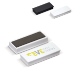 Klassischer rechteckiger Kunststoffmagnet bedrucken