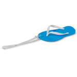 Flip-Flop-Schlüsselanhänger mit EVA-Körper farbe blau