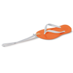 Flip-Flop-Schlüsselanhänger mit EVA-Körper farbe orange