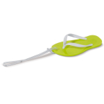 Flip-Flop-Schlüsselanhänger mit EVA-Körper farbe lindgrün