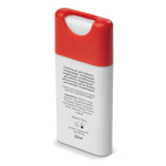 Hand-Hygienespray für die Tasche, personalisierbar 20ml farbe rot dritte Ansicht