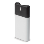 Hand-Hygienespray für die Tasche, personalisierbar 20ml farbe weiß/schwarz zweite Ansicht