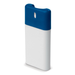 Hand-Hygienespray für die Tasche, personalisierbar 20ml farbe weiß/blau zweite Ansicht