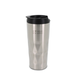 Thermoflasche doppelwandig, auslaufsicher, 450 ml Ansicht mit Druckbereich