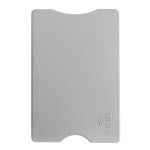 Stabiler Kartenhalter in klassischen Farben mit RFID-Schutz farbe silber zweite Ansicht