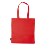 Non Woven Tasche in verschiedenen Farben mit langen Henkeln, 75 g/m2 farbe rot dritte Ansicht