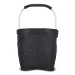 Picknickkorb aus Nylon in verschiedenen Farben faltbar farbe schwarz vierte Ansicht