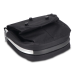 Picknickkorb aus Nylon in verschiedenen Farben faltbar farbe schwarz sechste Ansicht