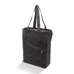 Faltbare Kühltasche innen aus Aluminium für Sommerevents farbe schwarz