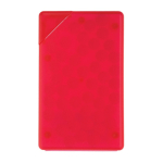 Spender für zuckerfreie Pfefferminzbonbons in Box farbe rot zweite Ansicht