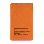 Spender für zuckerfreie Pfefferminzbonbons in Box farbe orange dritte Ansicht