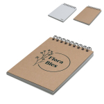 Robustes Notizbuch aus Steinpapier mit weißen Blättern, Pocket