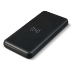 Metall-Powerbank mit kabellosem Laden 8.000 mAh farbe schwarz