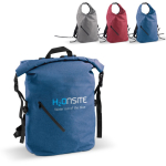 Wasserabweisender Rolltop-Rucksack mit Vordertasche, 22 L