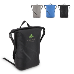 Wasserabweisender Rolltop-Rucksack mit Vordertasche, 22 L