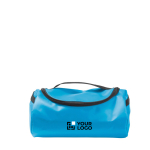 Moderner Kulturbeutel mit mehreren Innenfächern Ansicht mit Druckbereich