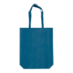 Umweltfreundliche Tasche aus RPET mit langen Henkeln, 100 g/m2 farbe dunkelblau dritte Ansicht