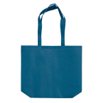 Umweltfreundliche Tasche aus RPET mit Falte und Griffen, 100 g/m2 dritte Ansicht