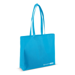Umweltfreundliche Tasche aus RPET mit Falte und Griffen, 100 g/m2