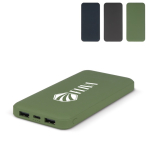 Kompakte Powerbank aus recyceltem Kunststoff 10.000 mAh