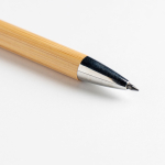 Ewiger Bleistift aus Bambus mit Metallclip