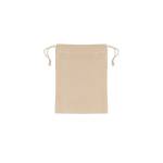 Baumwolltasche mit Bändern und Tragegriffen, 110 g/m² farbe beige