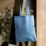 Recycelte Baumwolltasche mit Logo bedruckbar, 140 g/m2