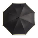 Automatik-Regenschirm aus Pongee mit farbigem Rand, Ø 103 cm