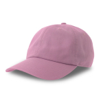 Unstrukturierte Kappe mit Schnallenverschluss 280 g/m² farbe lila