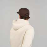 Unstrukturierte Kappe mit Schnallenverschluss 280 g/m²