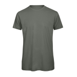 Kurzarm-T-Shirt für Herren aus Bio-Baumwolle, 140 g/m2, B&C farbe khaki