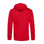 Damen-Sweatshirtjacke aus Baumwolle mit Reißverschluss, 280 g/m2, B&C farbe rot