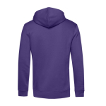 Damen-Sweatshirtjacke aus Baumwolle mit Reißverschluss, 280 g/m2, B&C farbe purpurfarben