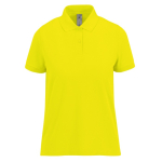 Klassisches Kurzarm-Poloshirt aus Baumwolle für Damen, 180 g/m2, B&C farbe lindgrün