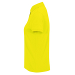 Klassisches Kurzarm-Poloshirt aus Baumwolle für Damen, 180 g/m2, B&C farbe lindgrün
