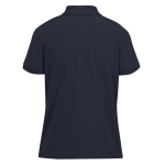 Klassisches Kurzarm-Poloshirt aus Baumwolle für Damen, 180 g/m2, B&C farbe dunkelblau