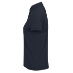 Klassisches Kurzarm-Poloshirt aus Baumwolle für Damen, 180 g/m2, B&C farbe dunkelblau