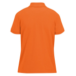 Klassisches Kurzarm-Poloshirt aus Baumwolle für Damen, 180 g/m2, B&C farbe dunkelorange