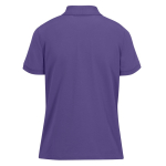 Klassisches Kurzarm-Poloshirt aus Baumwolle für Damen, 180 g/m2, B&C farbe purpurfarben