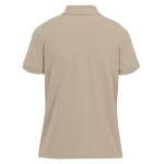 Basic-Baumwollpoloshirt für Damen mit kurzen Ärmeln, 210 g/m2, B&C farbe sandbraun