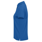 Basic-Baumwollpoloshirt für Damen mit kurzen Ärmeln, 210 g/m2, B&C farbe köngisblau