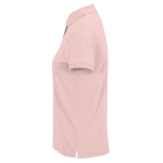Basic-Baumwollpoloshirt für Damen mit kurzen Ärmeln, 210 g/m2, B&C farbe pastellrose