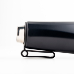 Thermoflasche aus recyceltem Edelstahl mit Griff, 750 ml farbe schwarz