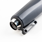 Thermoflasche aus recyceltem Edelstahl mit Griff, 750 ml farbe schwarz
