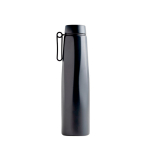 Thermoflasche aus recyceltem Edelstahl mit Griff, 750 ml farbe schwarz