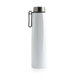 Thermoflasche aus recyceltem Edelstahl mit Griff, 750 ml farbe weiß