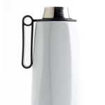Thermoflasche aus recyceltem Edelstahl mit Griff, 750 ml farbe weiß